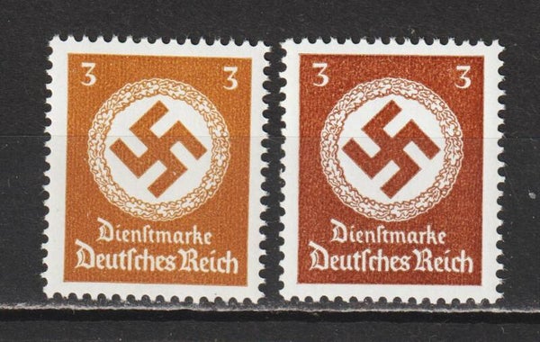 MiNr. D 166 postfrisch ** Farben