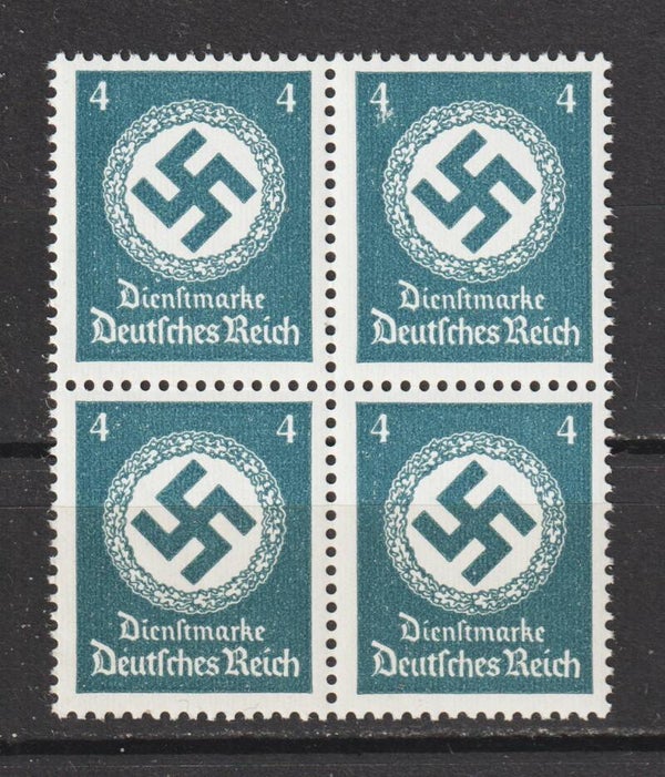 MiNr. D 167 postfrisch ** Viererblock