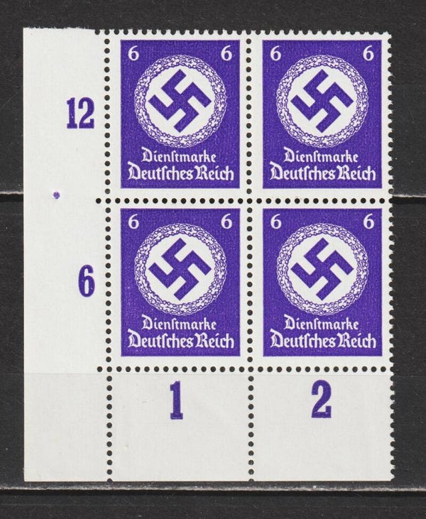 MiNr. D 169 postfrisch ** Bogenecke