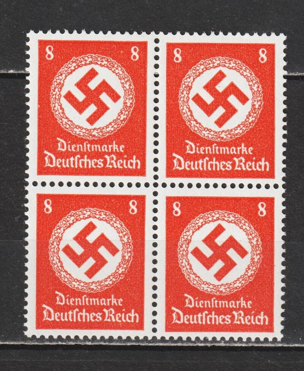 MiNr. D 170 postfrisch ** Viererblock