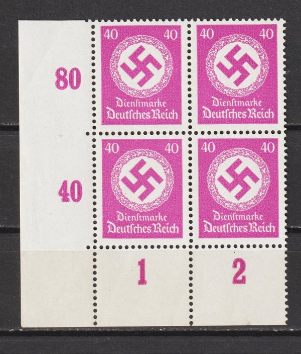 MiNr. D 176 postfrisch ** Bogenecke