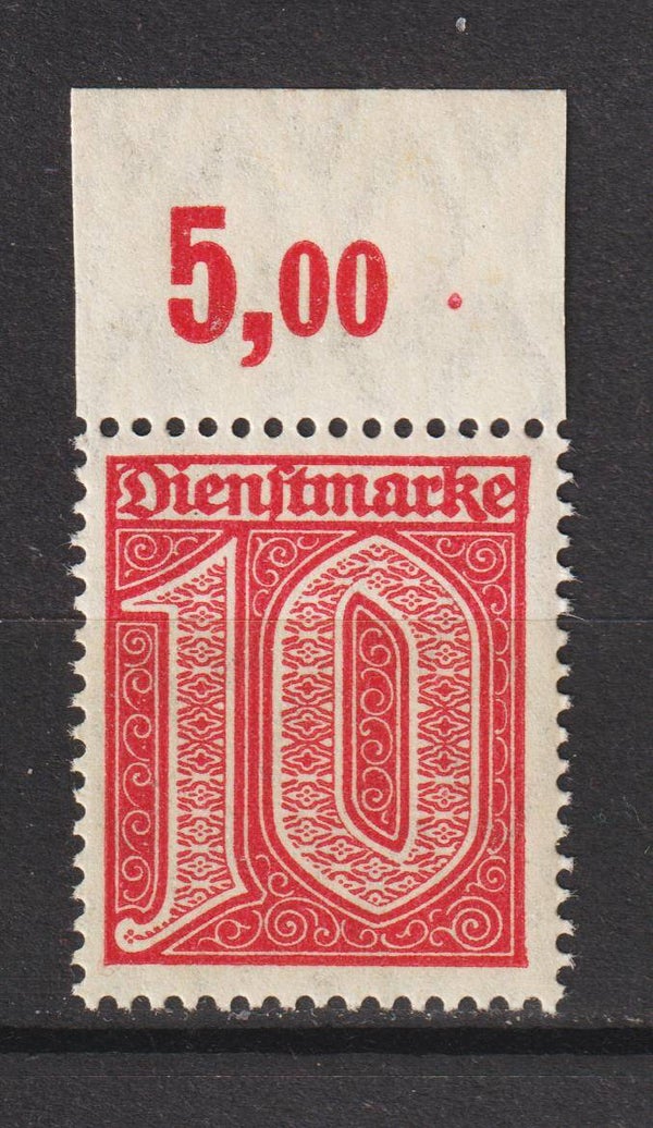 MiNr. D 24 Oberrand postfrisch **