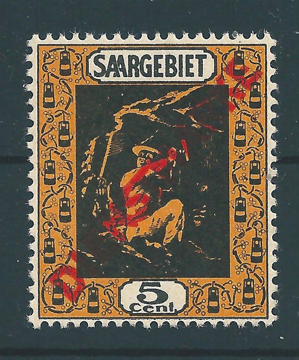 Saar MiNr. D 2 b XIX postfrisch **  geprüft Ney BPP