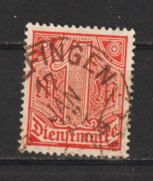 MiNr. D 30 gestempelt + geprüft