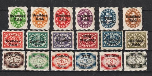 MiNr. D 34-51 **/*