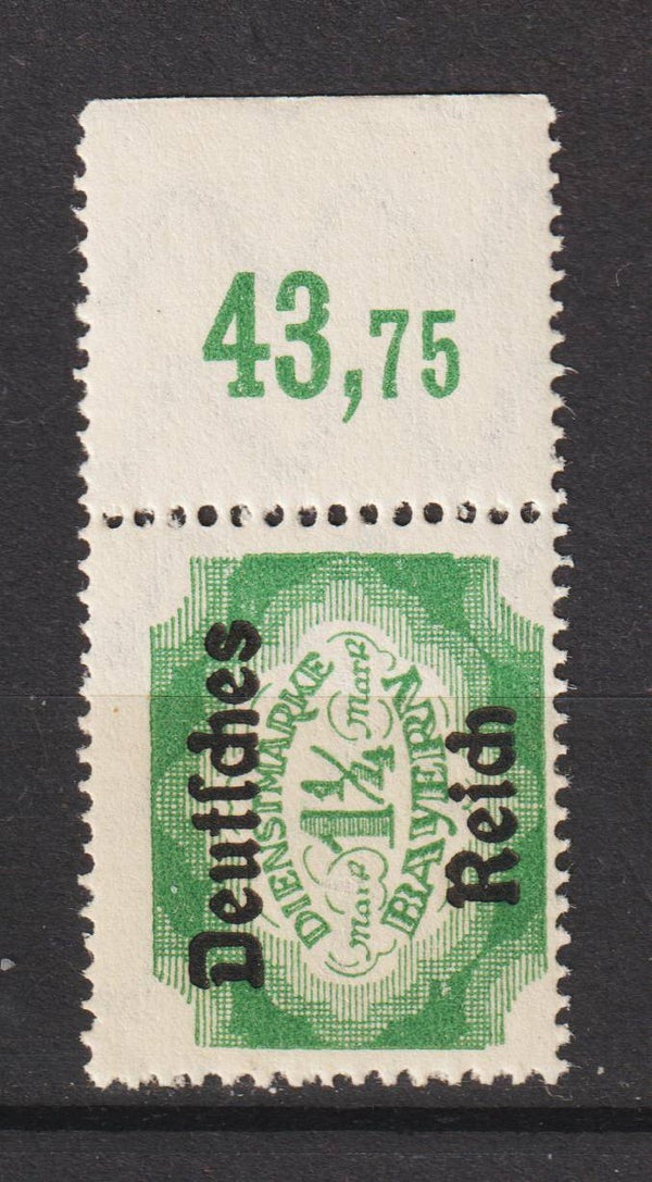 MiNr. D 47 Oberrand postfrisch **