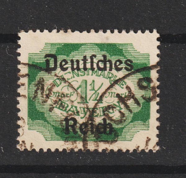 MiNr. D 47 gestempelt, Plattenfehler I