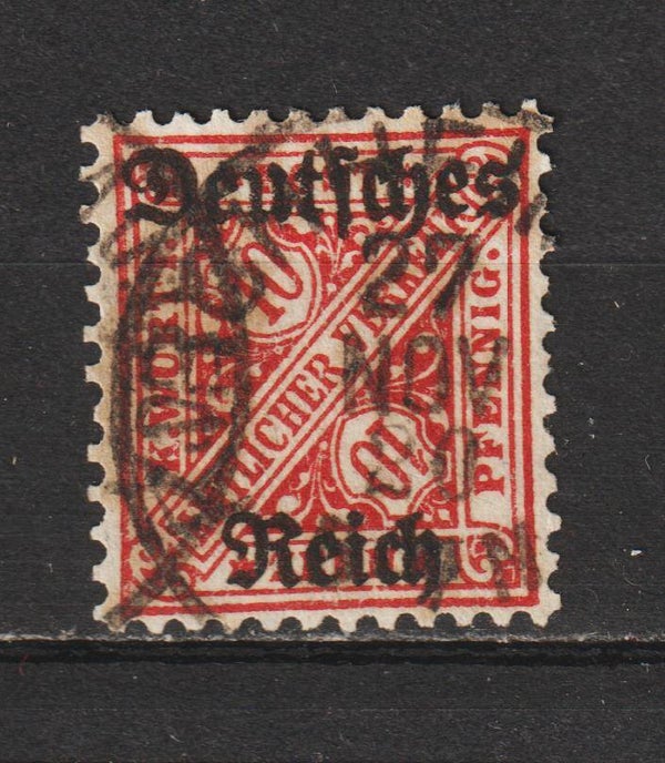 MiNr. D 58 gestempelt, geprüft