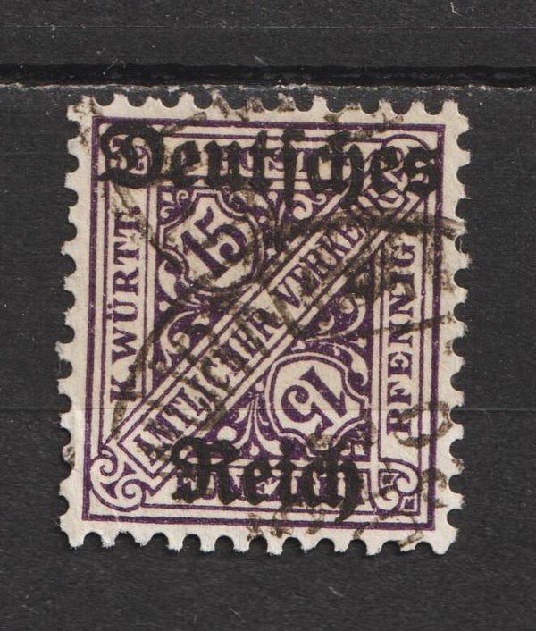 MiNr. D 59 gestempelt, geprüft