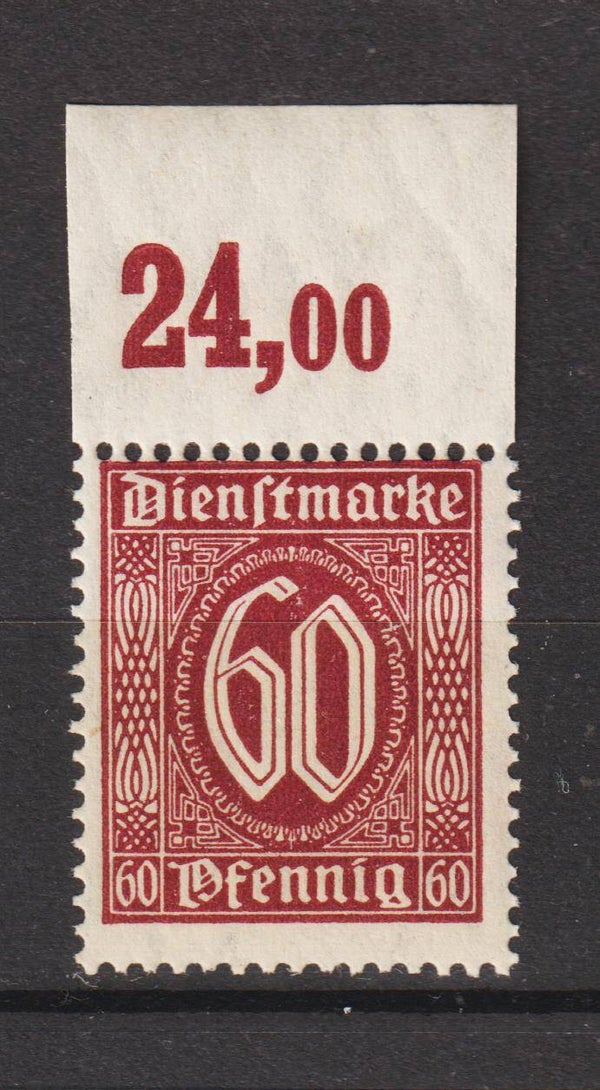 MiNr. D 66 Oberrand postfrisch **