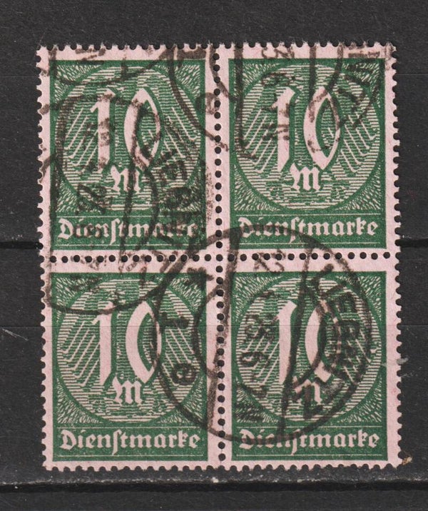 MiNr. D 68 a gestempelt, geprüft