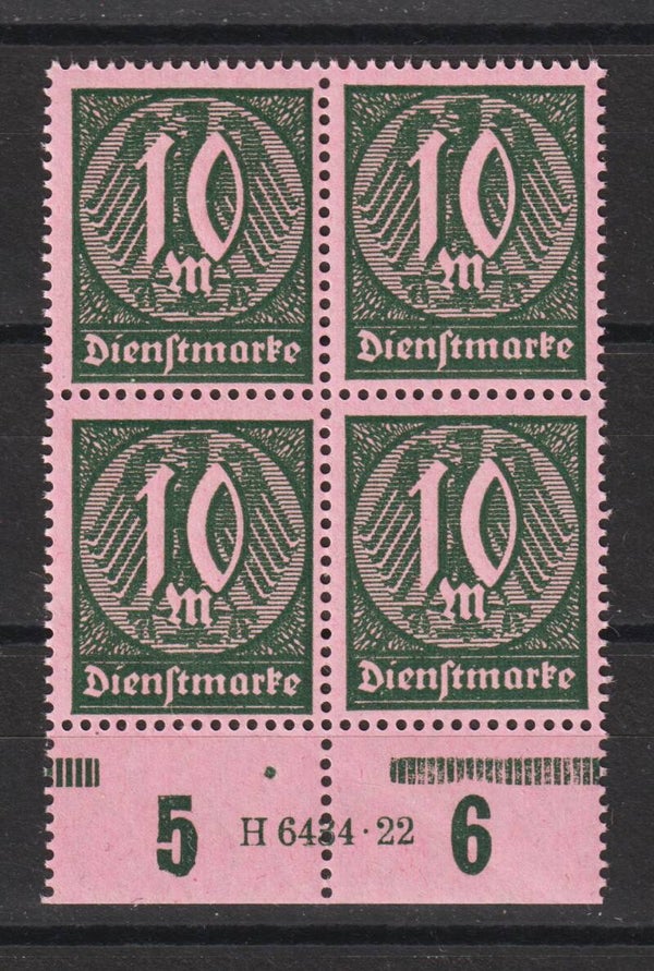 MiNr. D 68 HAN H 6434.22 postfrisch **