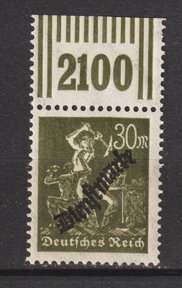 MiNr. D 76 Oberrand postfrisch **