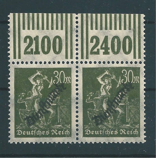 MiNr. D 76 postfrisch ** Plattenfehler I