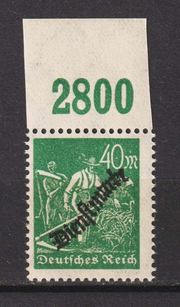 MiNr. D 77 Oberrand postfrisch **