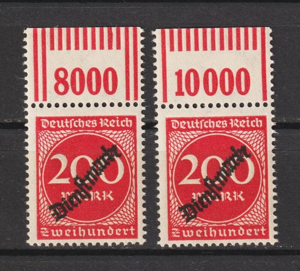 Minr. D 78 Oberrand postfrisch **