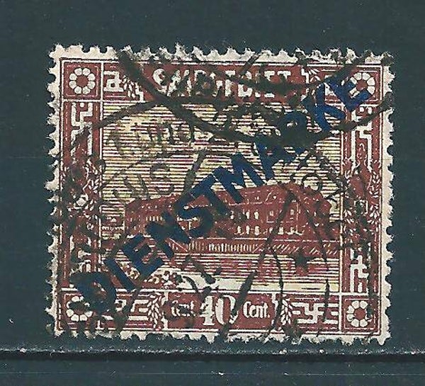 MiNr. D 8 Vollstempel (0461)