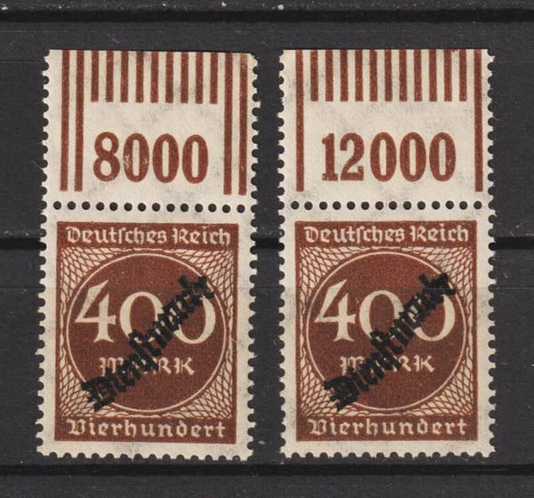 MiNr. D 80 Oberrand postfrisch **