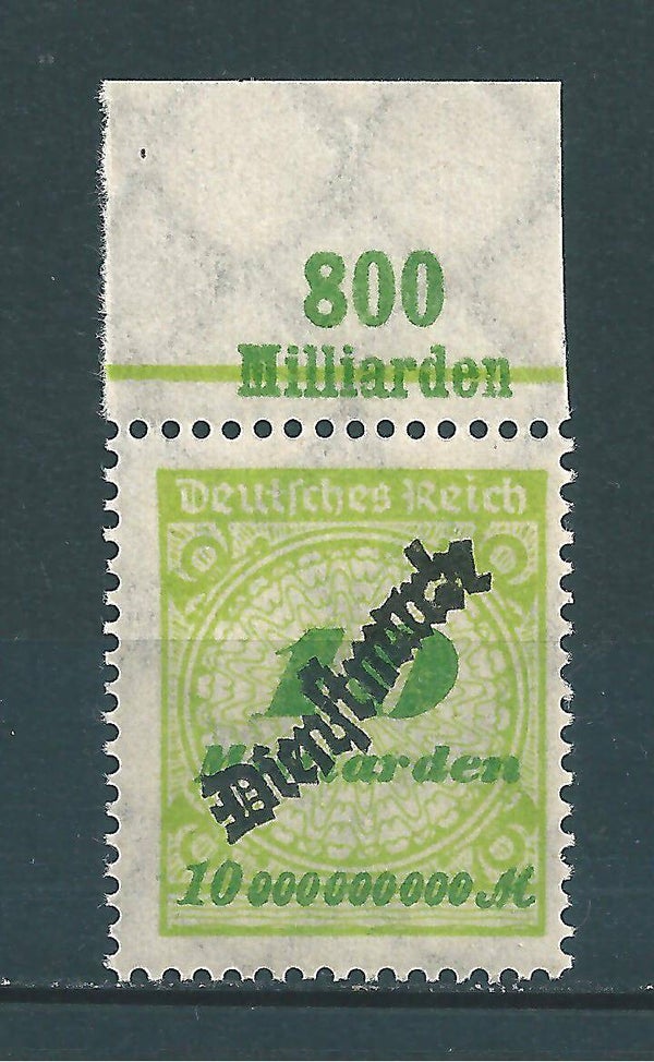 MiNr. D 86 Oberrand postfrisch **