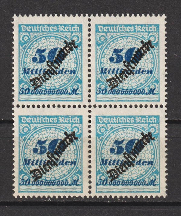 MiNr. D 88 postfrischer ** Viererblock