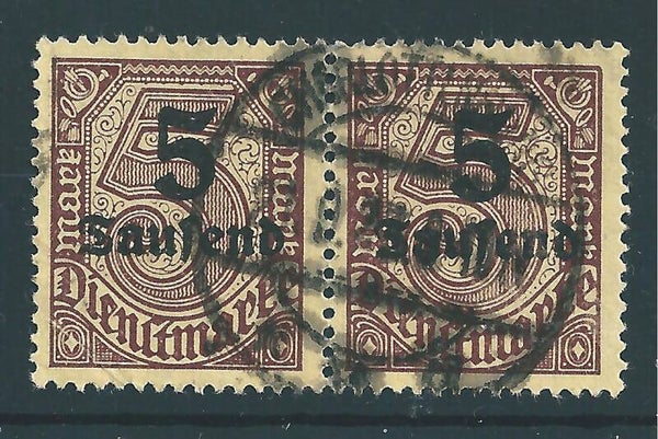 MiNr. D 89 gestempelt CHARLOTTENBURG 22.9.23