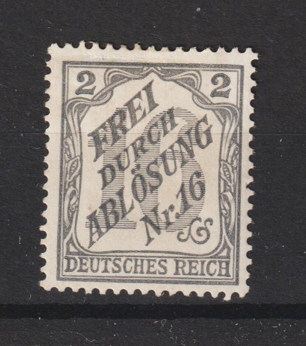 MiNr. D 9 ungebraucht