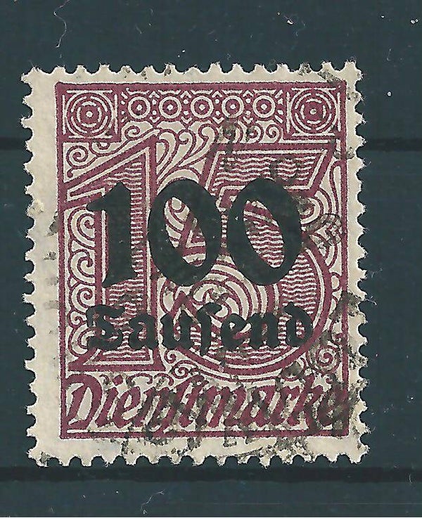 MiNr. D 92 gestempelt, geprüft