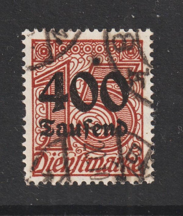 MiNr. D 94 gestempelt, geprüft