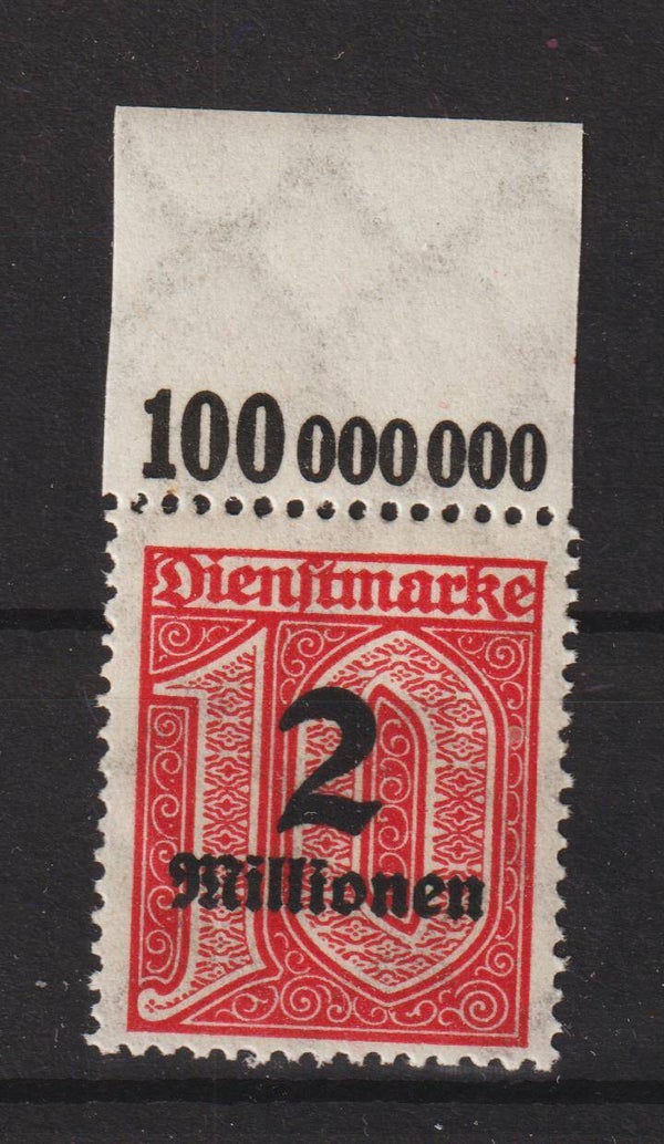 MiNr. D 97 Oberrand postfrisch **
