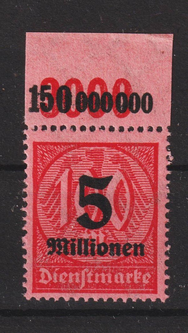 MiNr. D 98 Oberrand postfrisch **