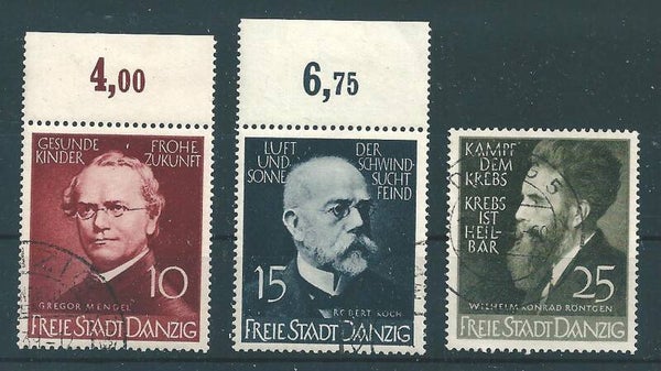 MiNr. 306-308 gestempelt