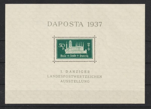 Danzig Block 1 postfrisch **
