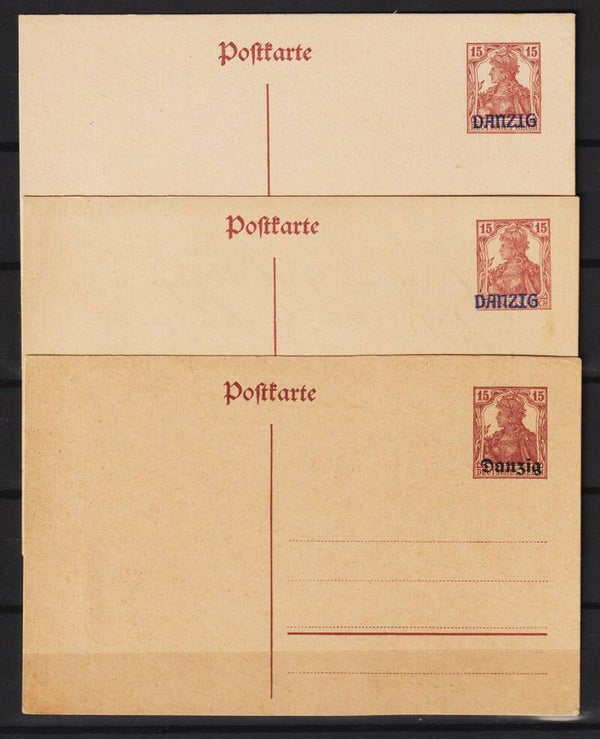 Ganzsachen Karten P2, P5   (0708)