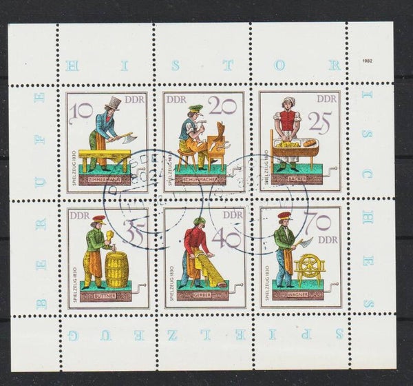 Kleinbogen 2758-2763 gestempelt  (s23071)