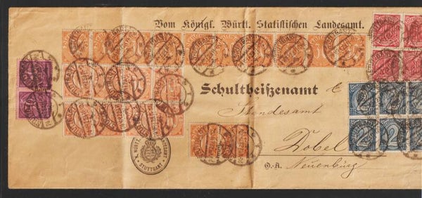 Dienst-Grossbrief  STUTTGART 24.MAZ.23   (s24143)