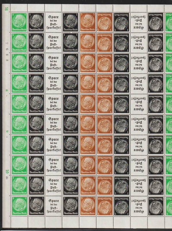 Marken-Heftchenbogen EGB 3 postfrisch