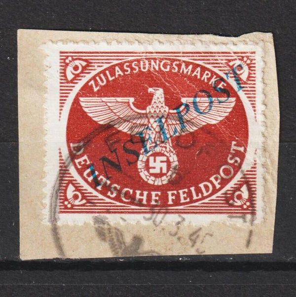 Feldpost, MiNr. 10 B gestempelt, geprüft