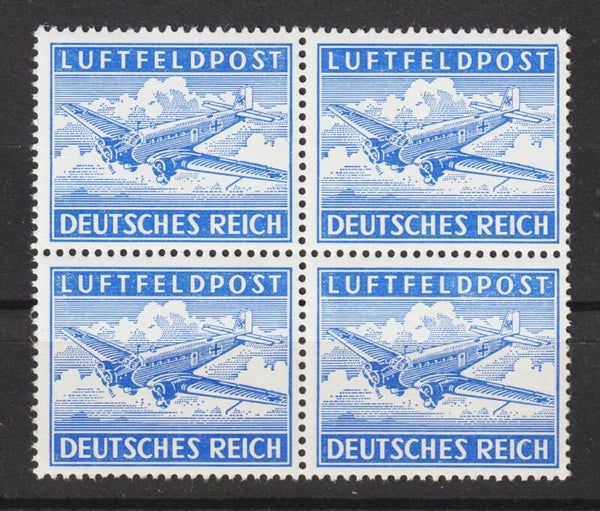 Feldpost MiNr. 1 A postfrischer Viererblock