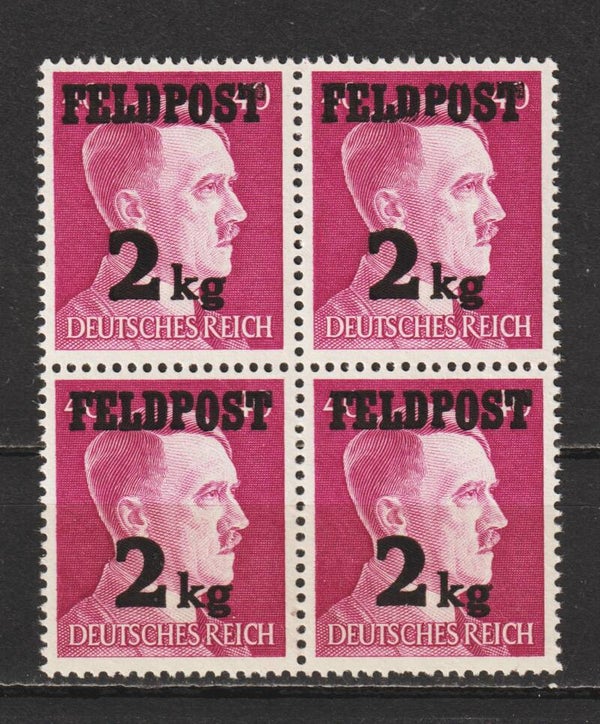 FP MiNr. 4 postfrisch ** Viererblock