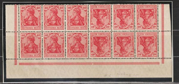 2x HBl. 28 A postfrisch **