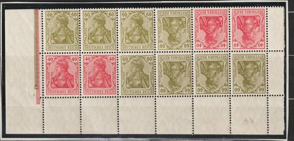 HBl. 34 A, B postfrisch **