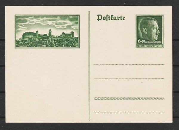 Ganzsache Karte P 272 "Reichsparteitag 1938"