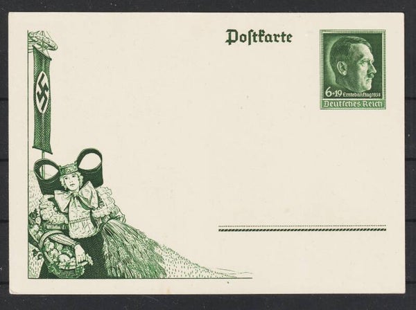 Ganzsache Karte P 273 "Erntedanktag 1938"