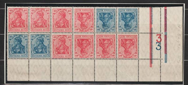 MiNr. RL 5.1+RL7.1 + Druckerzeichen + HBl. 29 postfrisch **