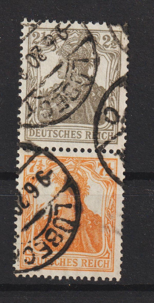 S 11 MiNr. 98, 99 gestempelt (0344)