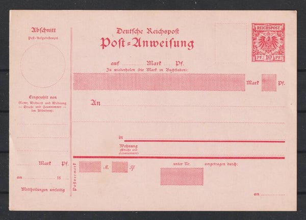 Postanweisung A 10 (s23013)