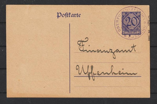 Ganzsachen Karte DP 5  (s23027)