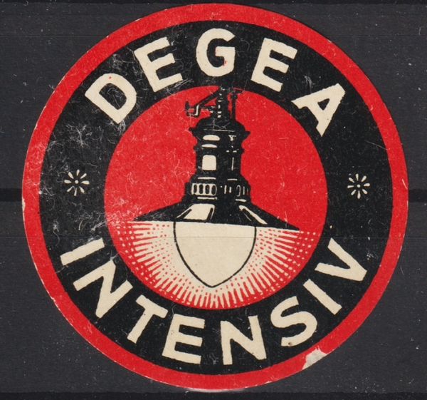 Vignette, Reklamemarke "DEGEA Glühkörper" (s23120)