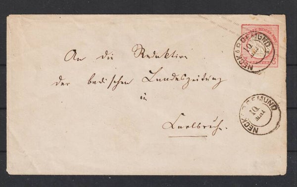 Ganzsachen Brief U2   (s23128)