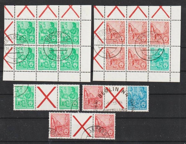 5 Jahrplan 1960 gestempelt  (s23167)